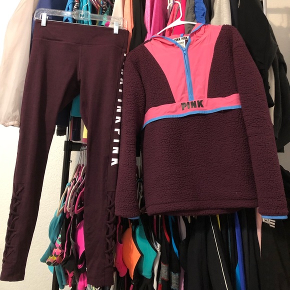 Victoria’s Secret Pink Set sherpa - Picture 6 of 6